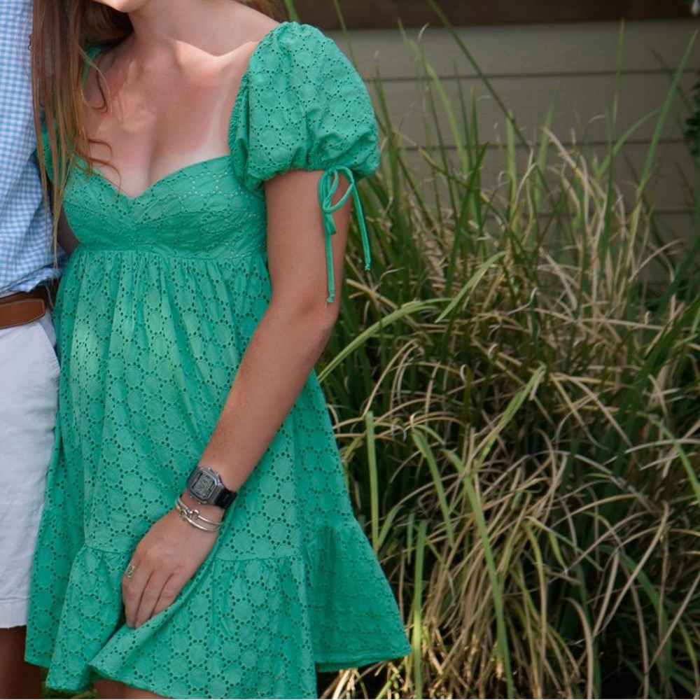 Green Mini Dress